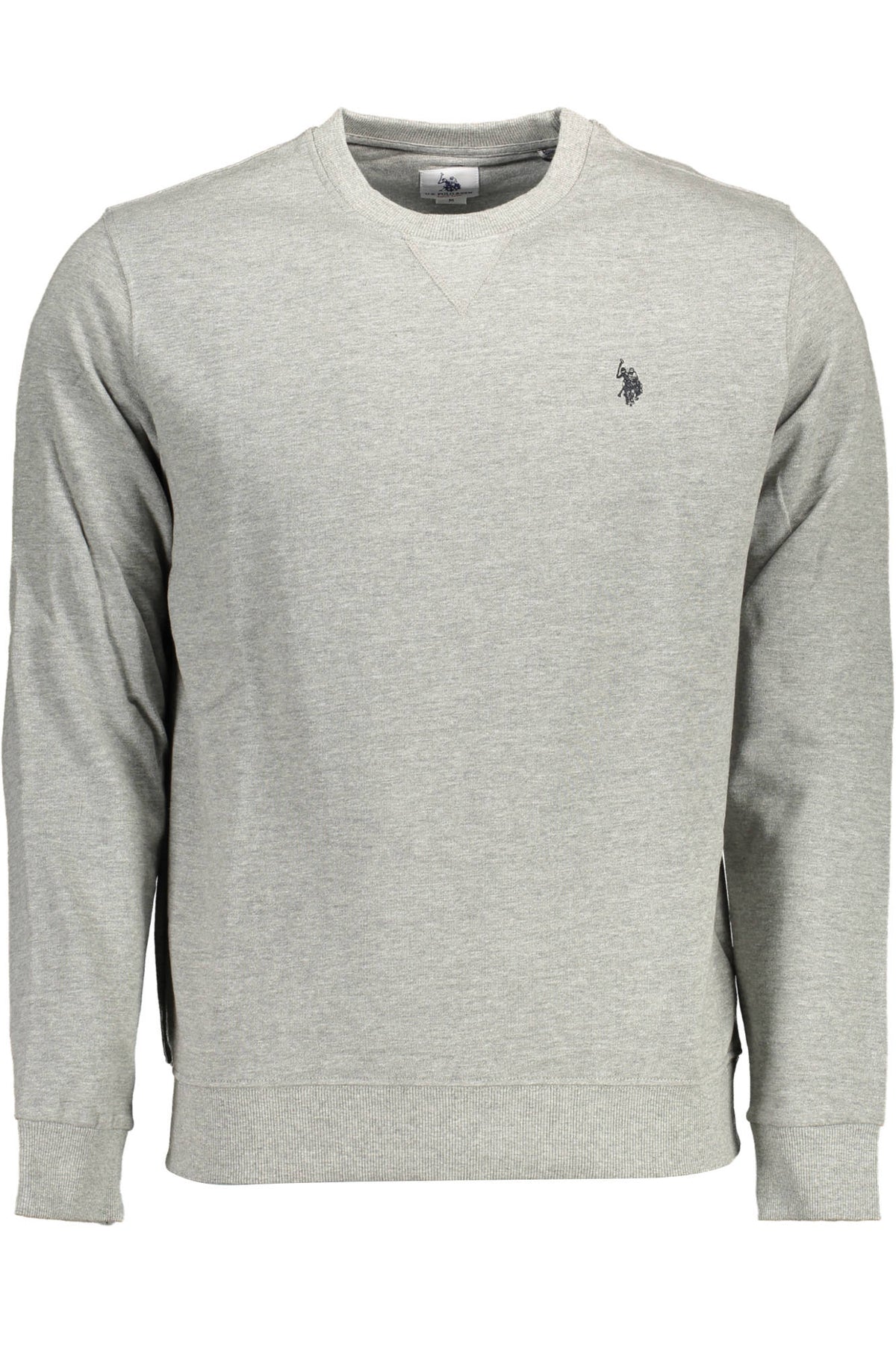 US POLO ASSN. MEN'S GRAY ZIP-UP SWEATSHIRT