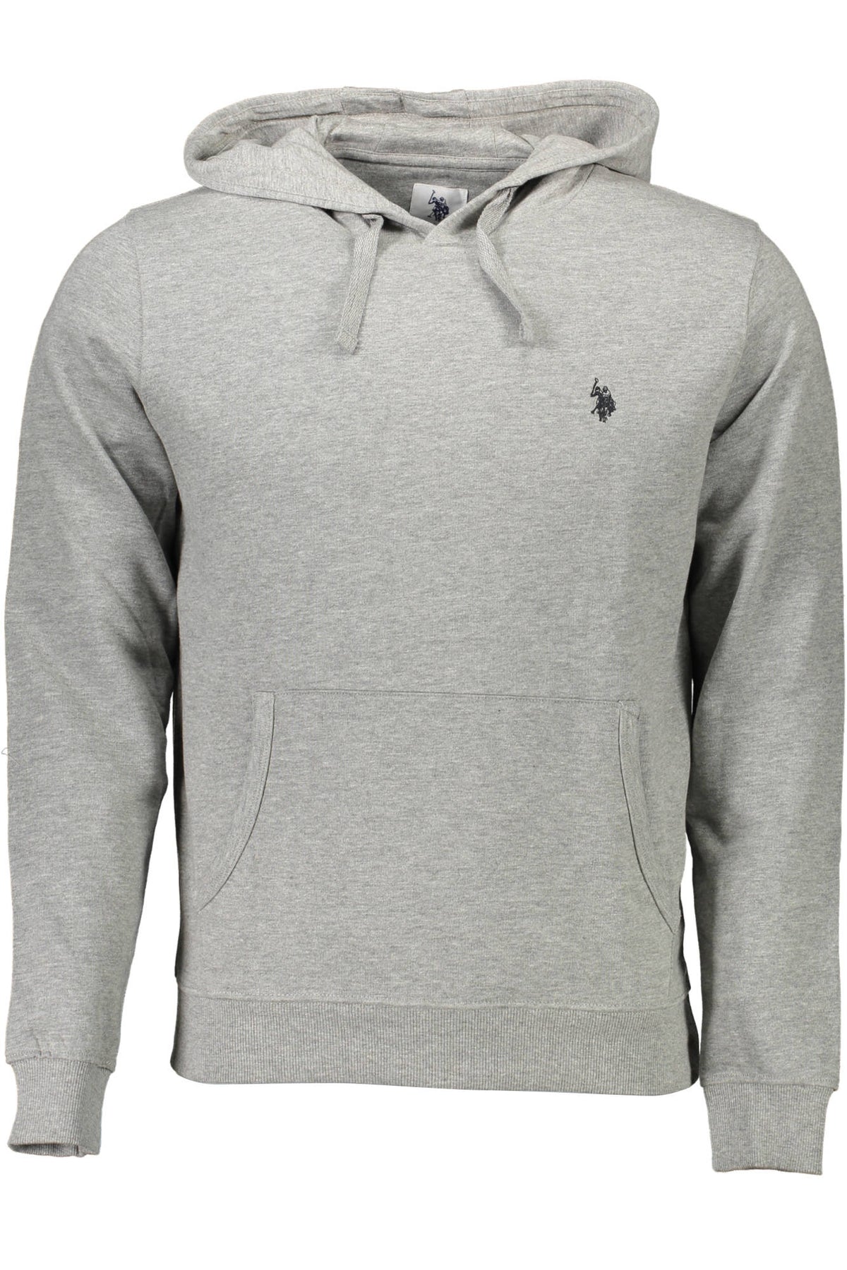 US POLO ASSN. MEN'S GRAY ZIP-UP SWEATSHIRT