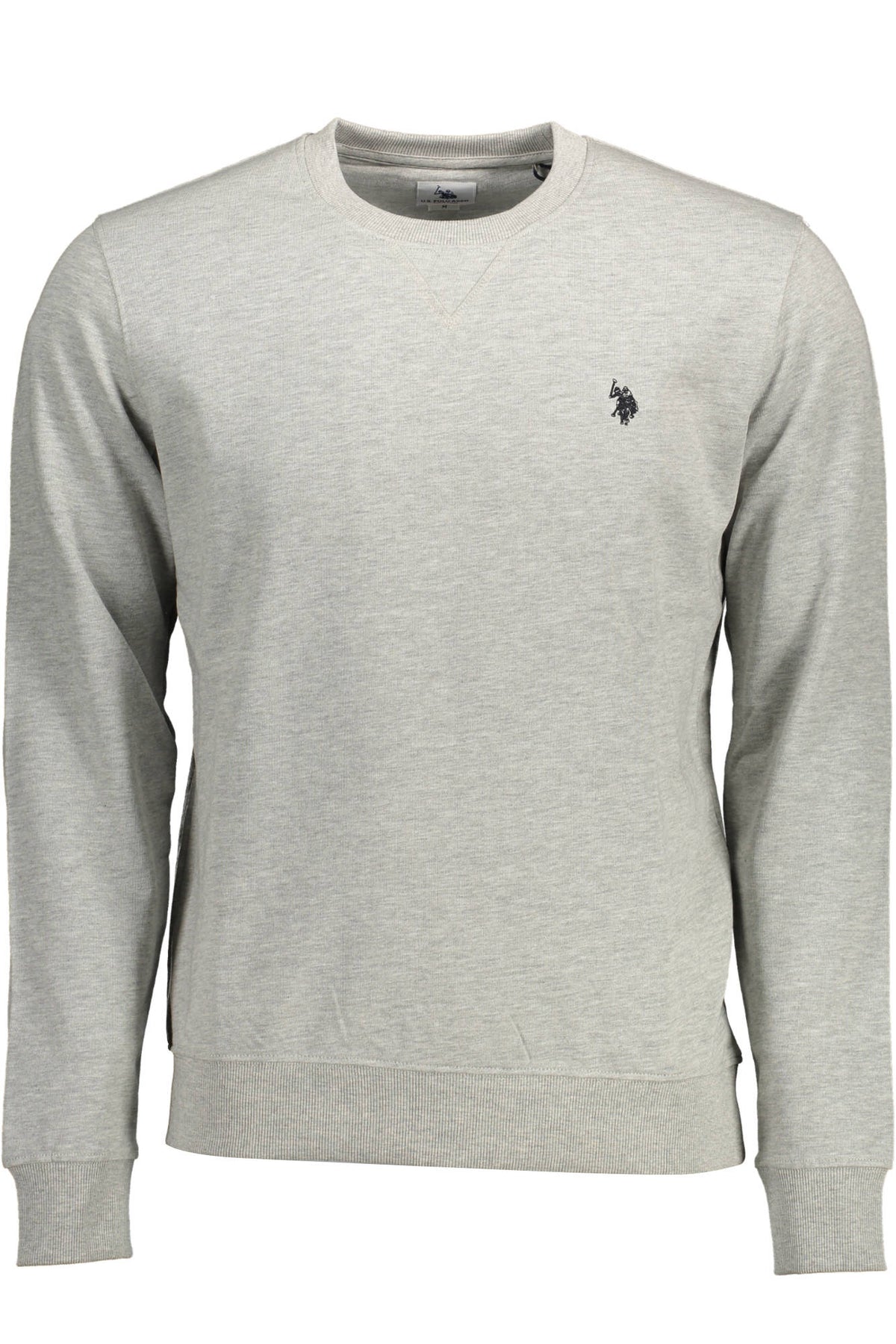 US POLO ASSN. MEN'S GRAY ZIP-UP SWEATSHIRT