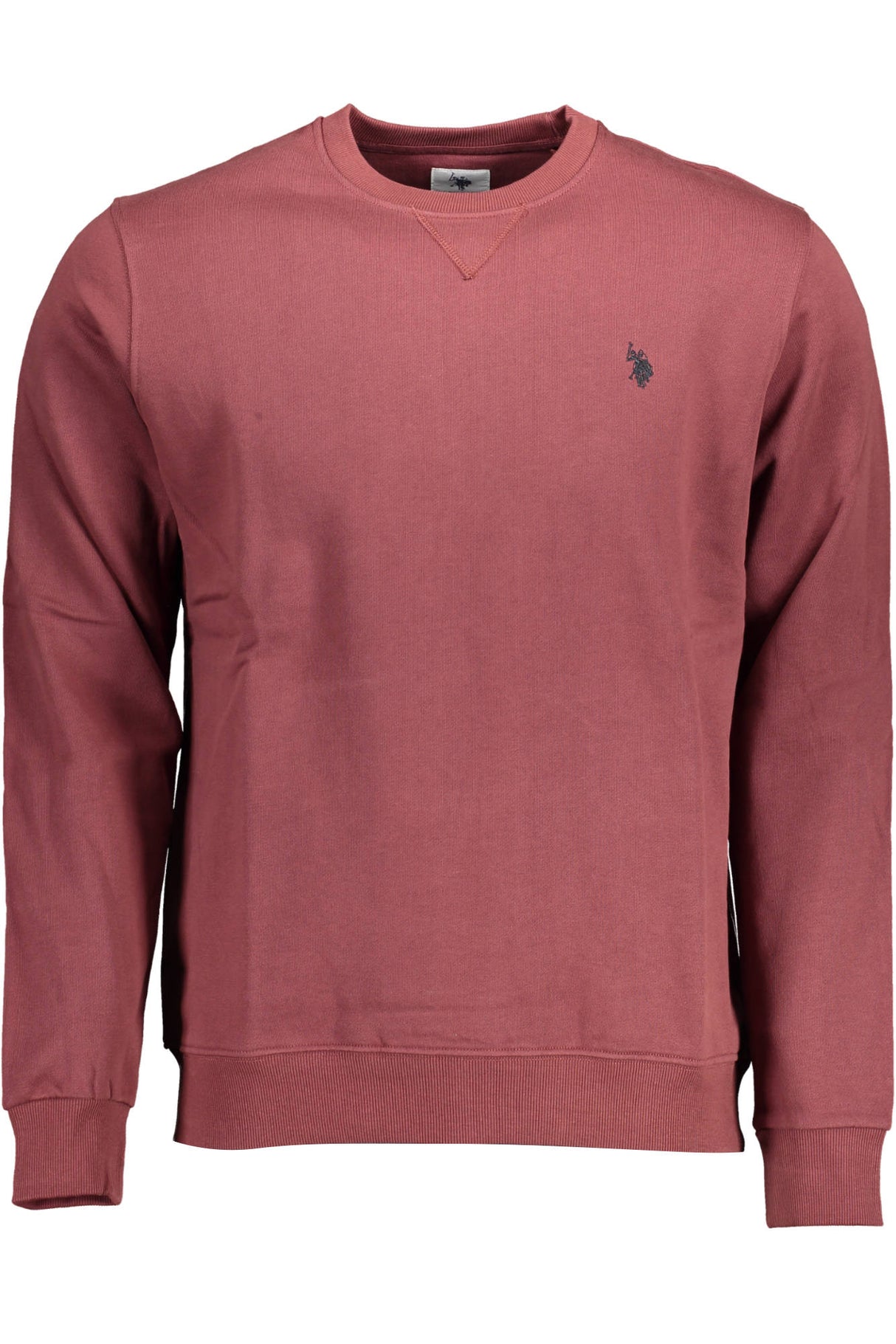US POLO ASSN. MEN'S PURPLE ZIP-UP SWEATSHIRT