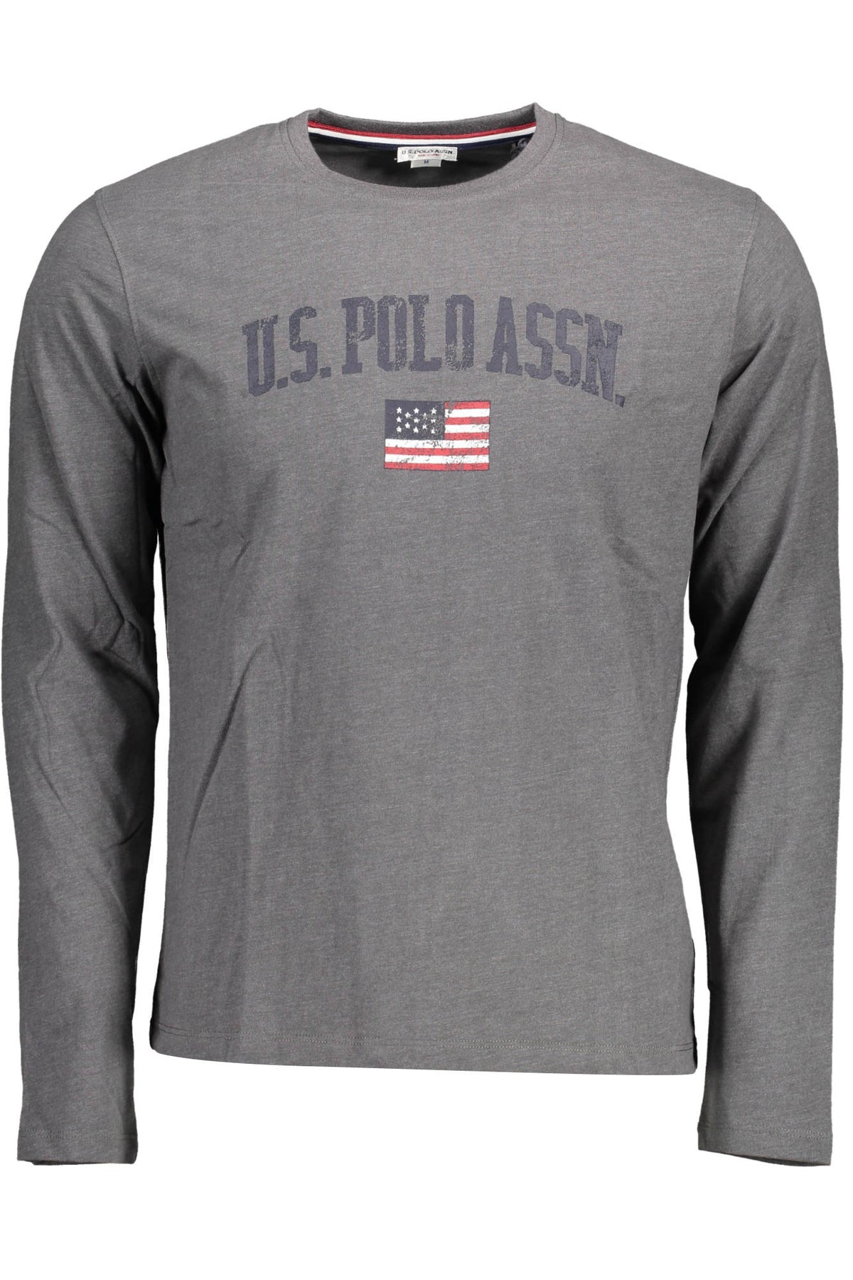 US POLO ASSN. MEN'S LONG-SLEEVE T-SHIRT, GREY