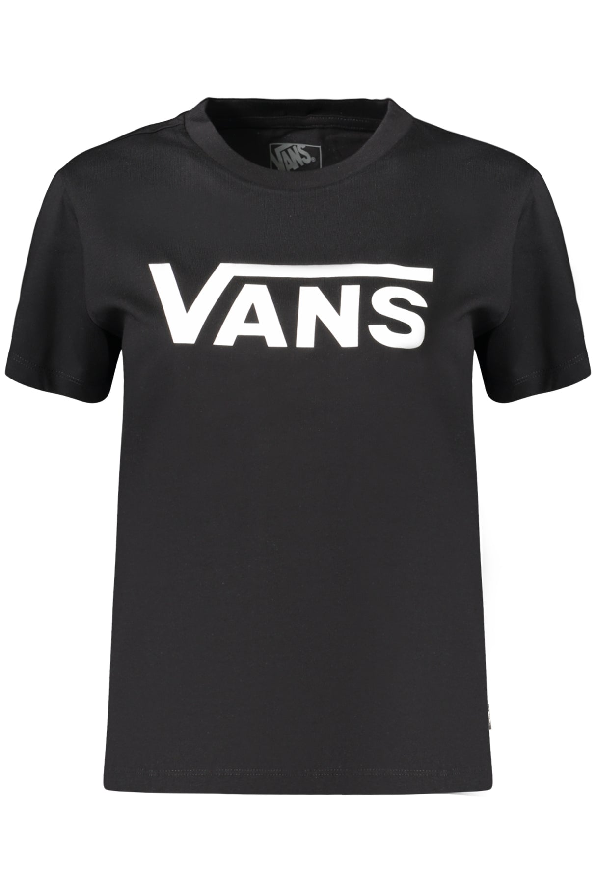 VANS WOMEN'S SHORT-SLEEVE T-SHIRT BLACK