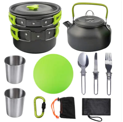 Outdoor camping cookware set