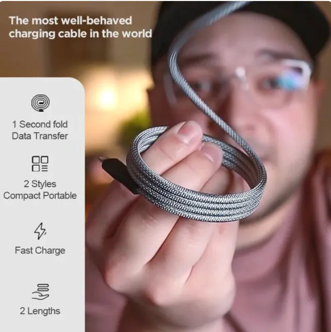 Portable Magnetic Fast Charging Cable
