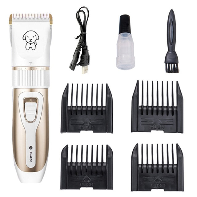 Dog Hair Clippers Trimmer Set