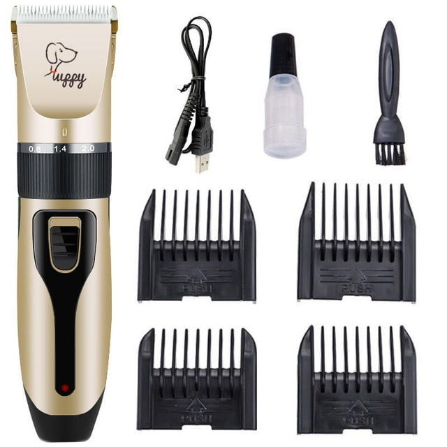 Dog Hair Clippers Trimmer Set