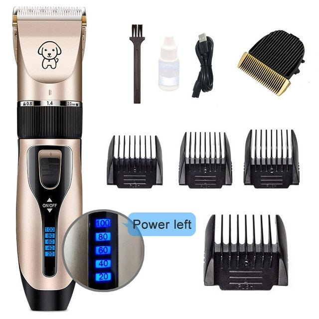 Dog Hair Clippers Trimmer Set