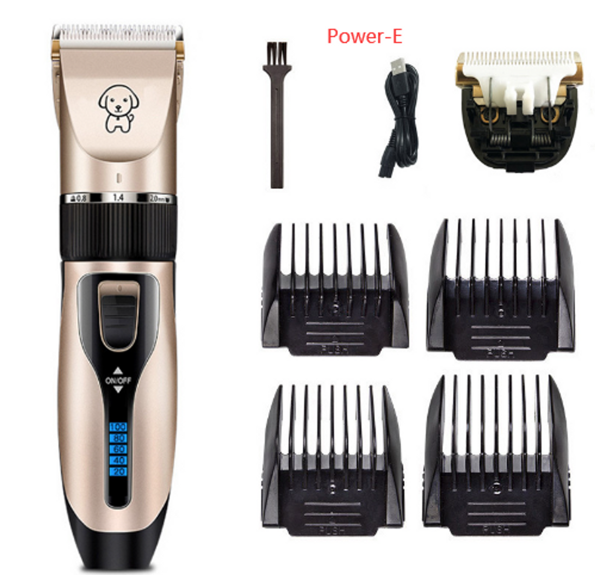 Dog Hair Clippers Trimmer Set