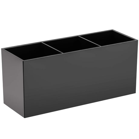 Black Makeup Brush Holder Organizer