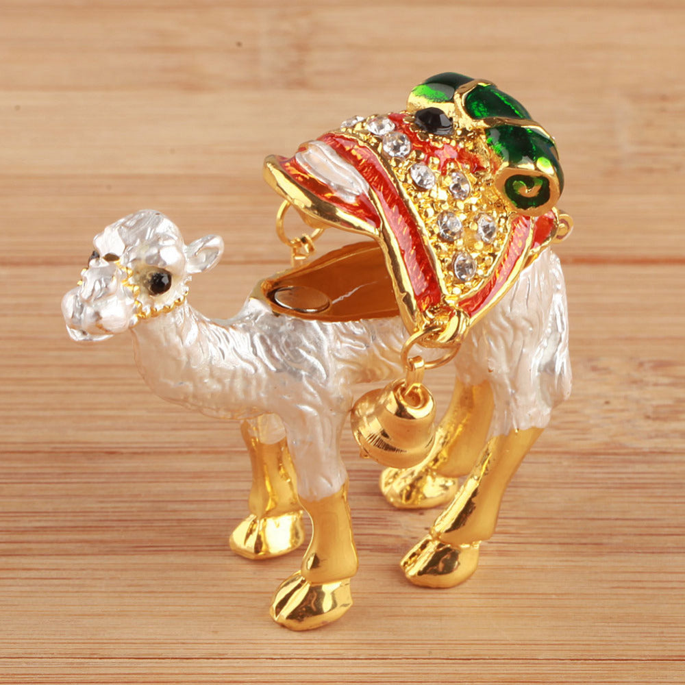 Camel Figurine Jewelry Box - Home Decor Gift