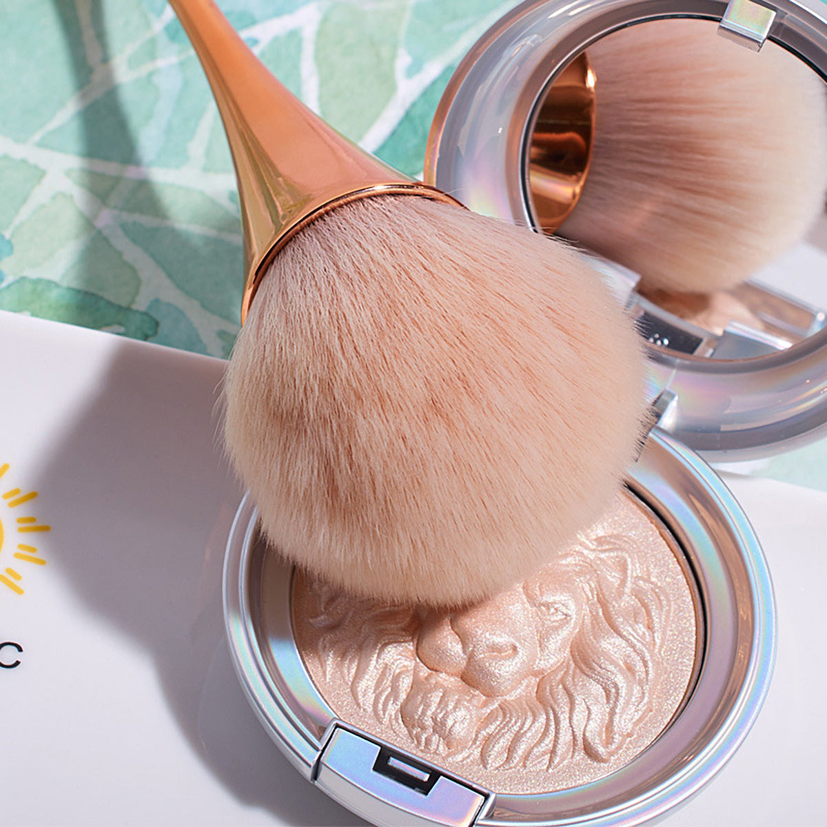 Rose Gold Pink Makeup Brush Set for Beauty Tools