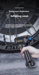 Multifunctional Handheld Wireless Digital Inflator with Intelligent Display – Portable Car Tire Air Pump