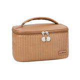 Travel Size Waterproof PU Cosmetic Bag Set and Organizer