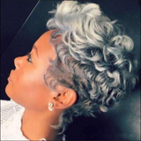 European Beauty Fashion Short Straight Hair Bundle