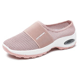 Breathable Mesh Half Support Women's Casual Shoes