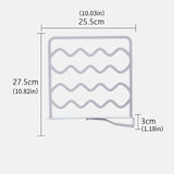 Nail-Free Storage Wardrobe Partition Rack (1pc)