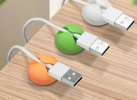 Self-Adhesive Cable Organizer for Office and Dormitory