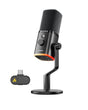 Maono Microphone Desktop Dynamic Wireless & USB-C 40Hr PD100W Black