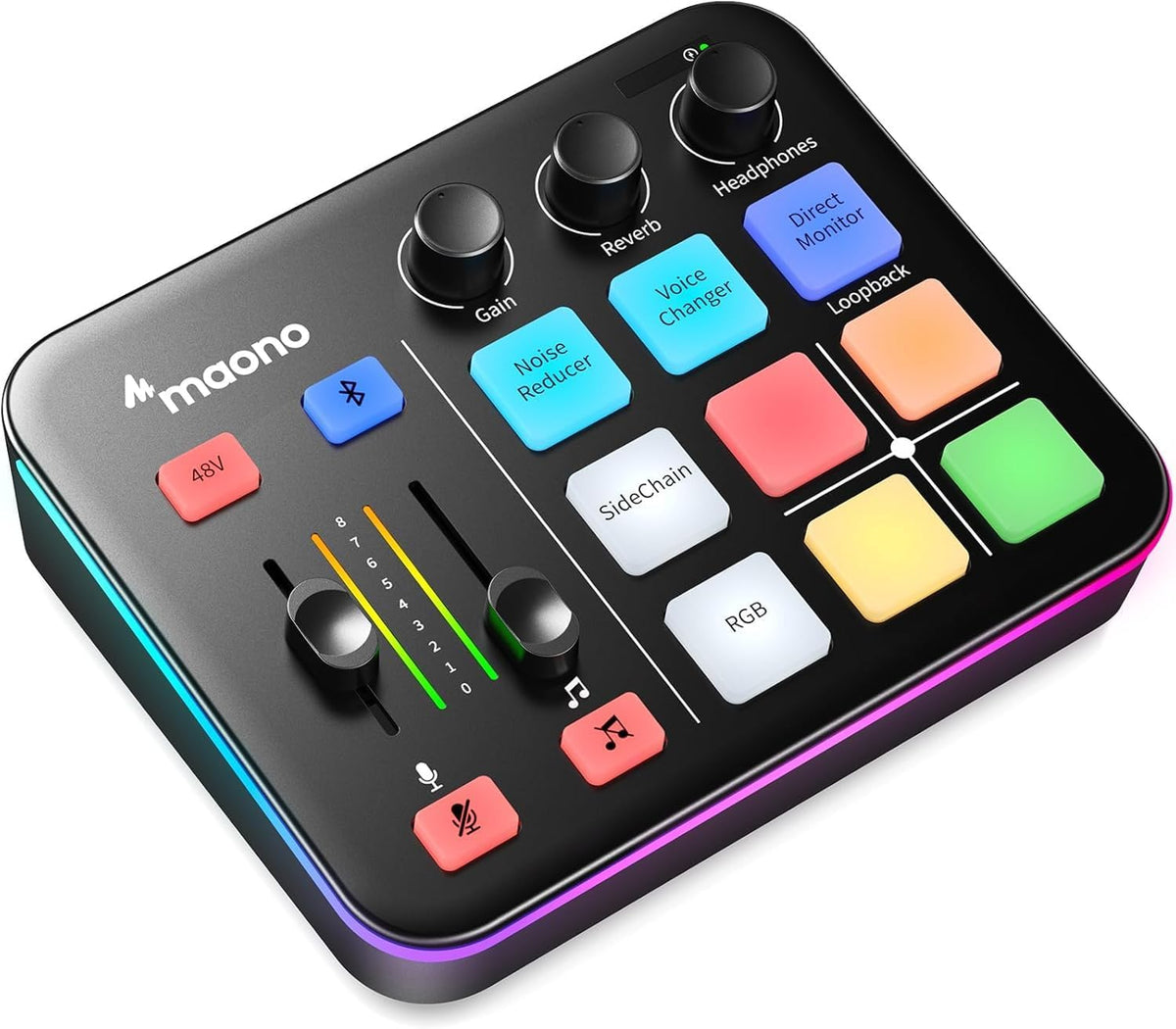 Maono Streaming Audio Mixer Console for Gaming & Podcasting G1 NEO