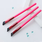 Wild Eyebrow Makeup Brush with Square Angle for Quick Application
