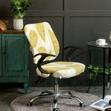 Simple Stretchable Office Chair Cover Set