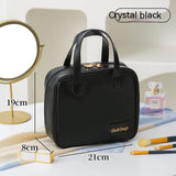 Large Capacity PU Travel Makeup Organizer Pouch