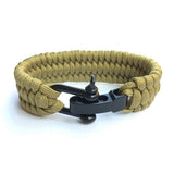 Outdoor Camping Emergency Parachute Cord Bracelet