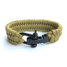 Outdoor Camping Emergency Parachute Cord Bracelet