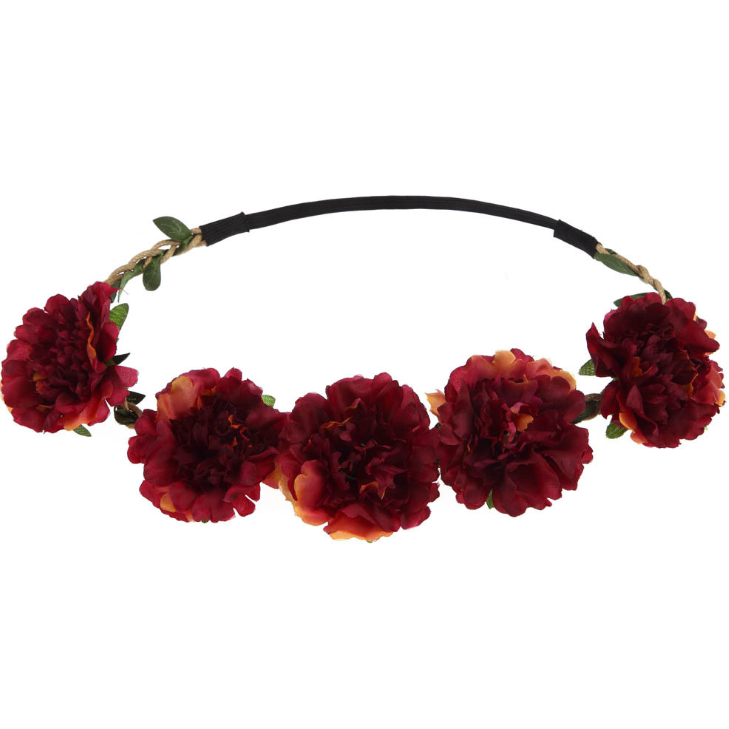 Bridal Floral Crown and Hair Accessory