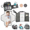 Portable Diaper Changing Pad for Baby - Waterproof Mat Travel Diaper Changing Station Baby Essentials Gifts for Baby Shower Newborn Girls and Boys Baby Stuff by WuBees