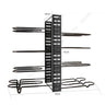 Adjustable Double-Sided Iron Pot Rack for Kitchen Storage