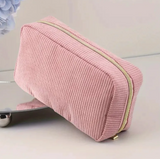 Corduroy Storage Cosmetic Bag