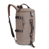 Canvas Backpack for Travel and Hiking - Multi-Function