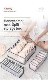 Portable Underwear and Clothes Storage Organizer Box