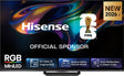 Hisense 85UR8S 85'' 4K Smart RGB MINI LED 180hz TV