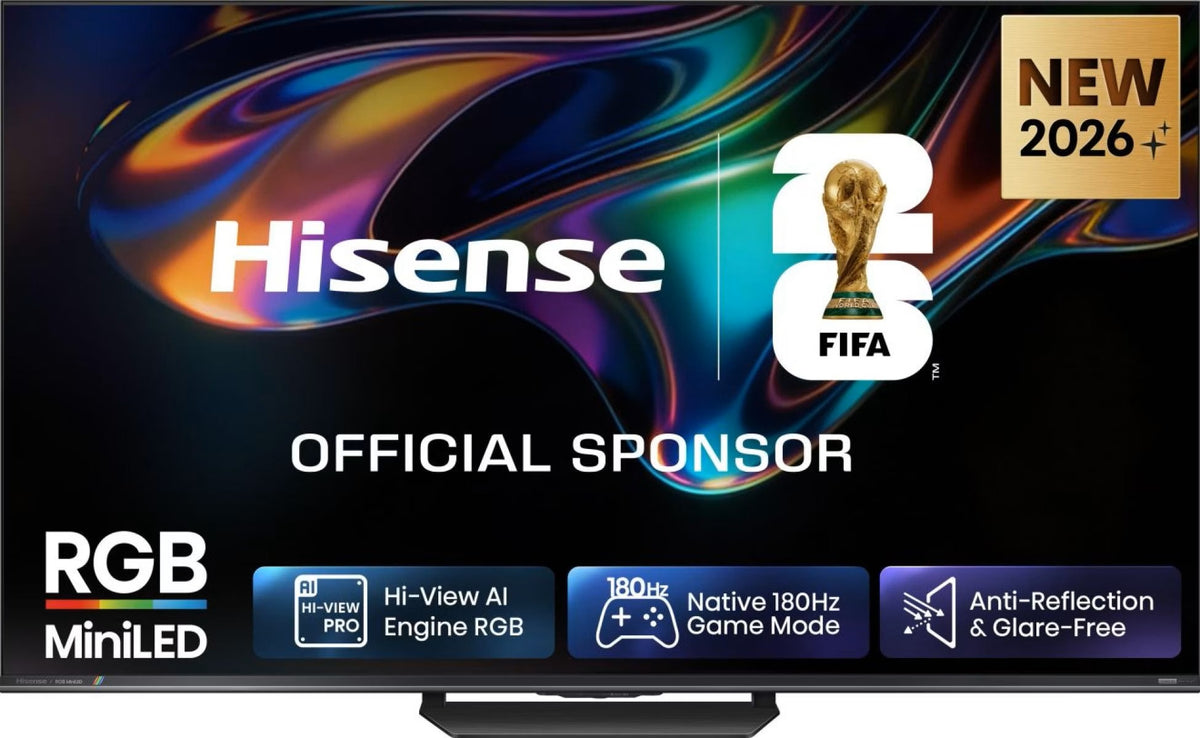 Hisense 85UR8S 85'' 4K Smart RGB MINI LED 180hz TV