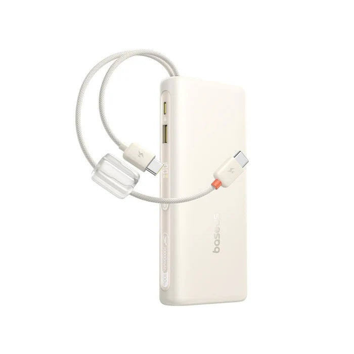 Baseus Powerbank 100W 20000mAh + Display EnerFill FC41 White