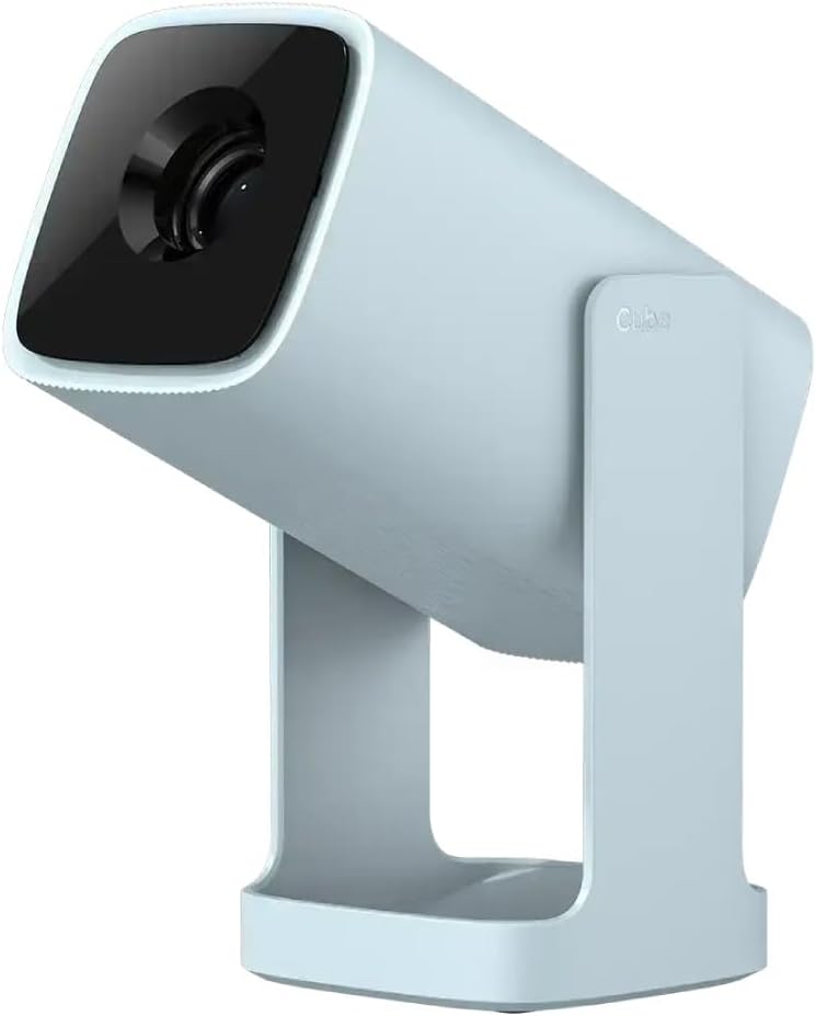 Wanbo Cube 1 Projector 720P , Android TV, 360° Gimbal Stand, 350 ANSI Lumens