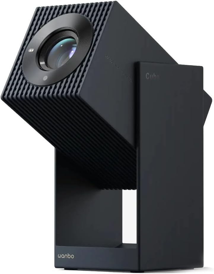 Wanbo Cube 2 PRO Projector 1080P , Android TV, 360° Gimbal Stand, 500 ANSI Lumens