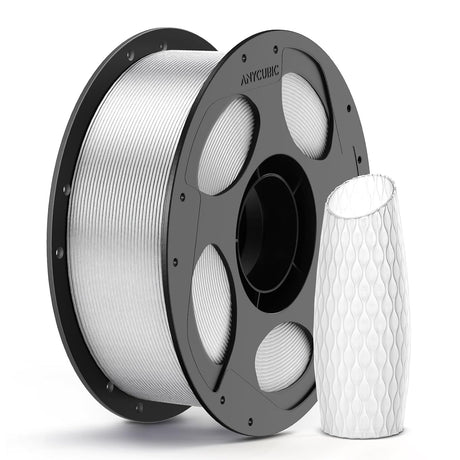 Anycubic PLA Basic Filament Texture Clear 1Kg. Ideal usage: Concept models, decorative items, rapid prototypes, and low-stress household gadgets.