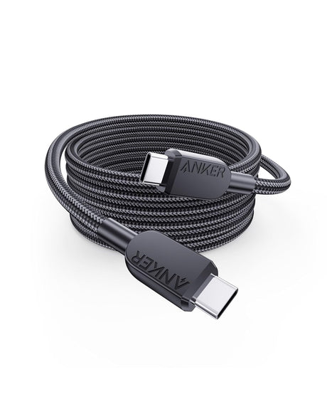 Anker Mobile Cable USB C to USB-C 240W 1.8m Braided Black