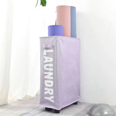 Yoga Mat Storage Organizer with Large Racket Basket
