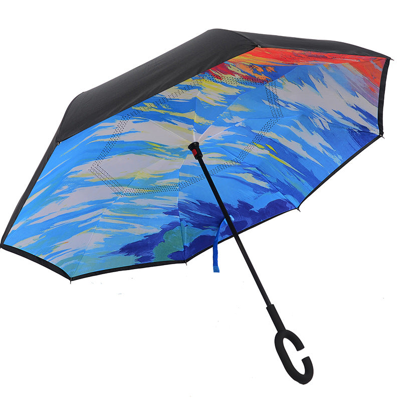 Reverse Umbrella for Car and Sun Protection