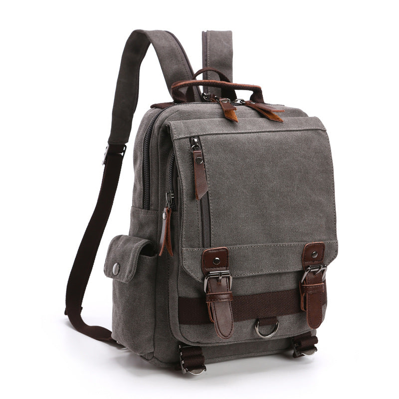 Fashionable Canvas Outdoor Travel Backpack for All