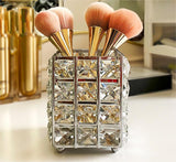 European Crystal Makeup Brush Holder and Organizer