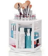 360-Degree Rotating Makeup Organizer - Korean Style