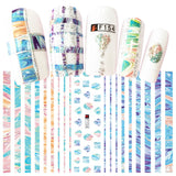 Adhesive Nail Decals for Creative Nail Art