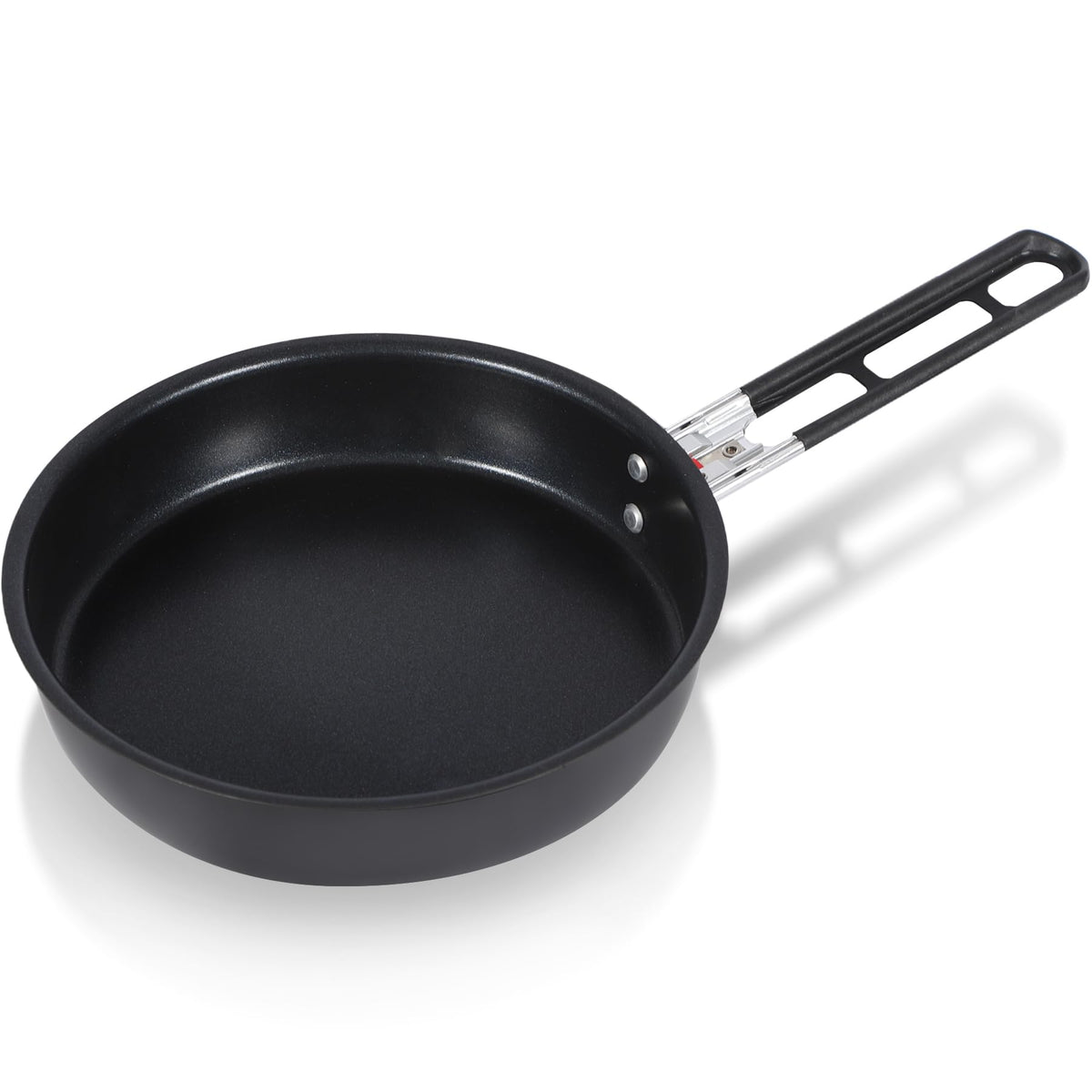 REDCAMP Camping Frying Pan with Folding Handle Lightweight Nonstick Portable Camping Skillet Cooking Pan for Hiking Outdoor Backpacking Picnic