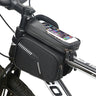 Front Beam Bicycle Saddle Storage Bag for Phones