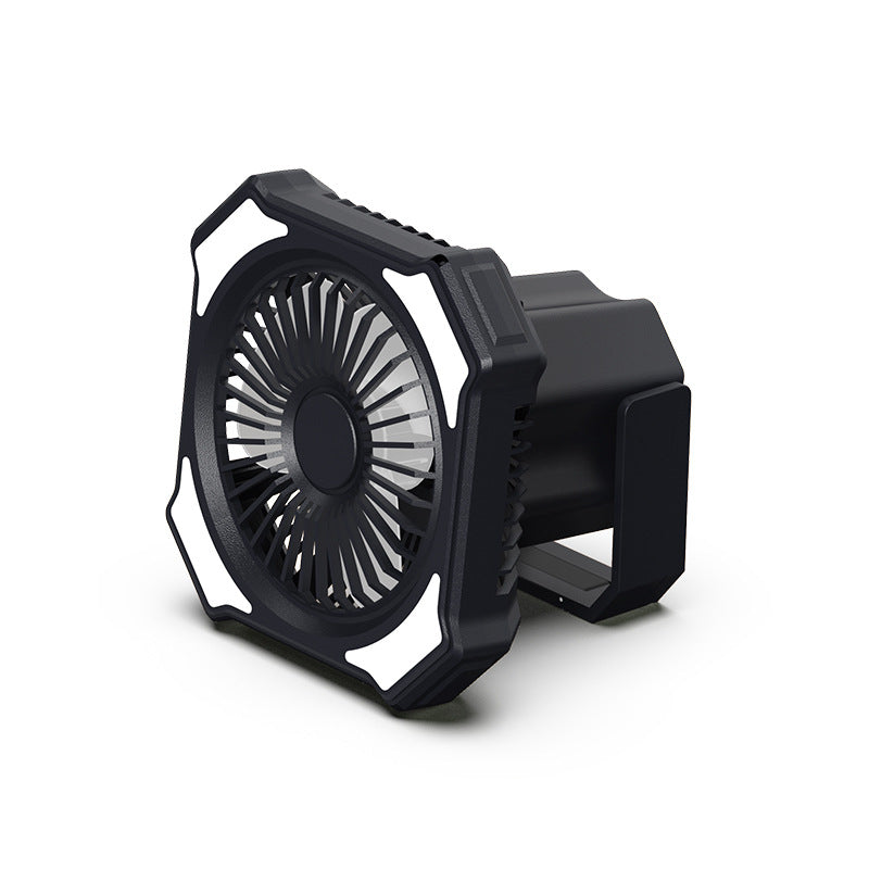 Portable Camping Fan and Lantern with Power Bank